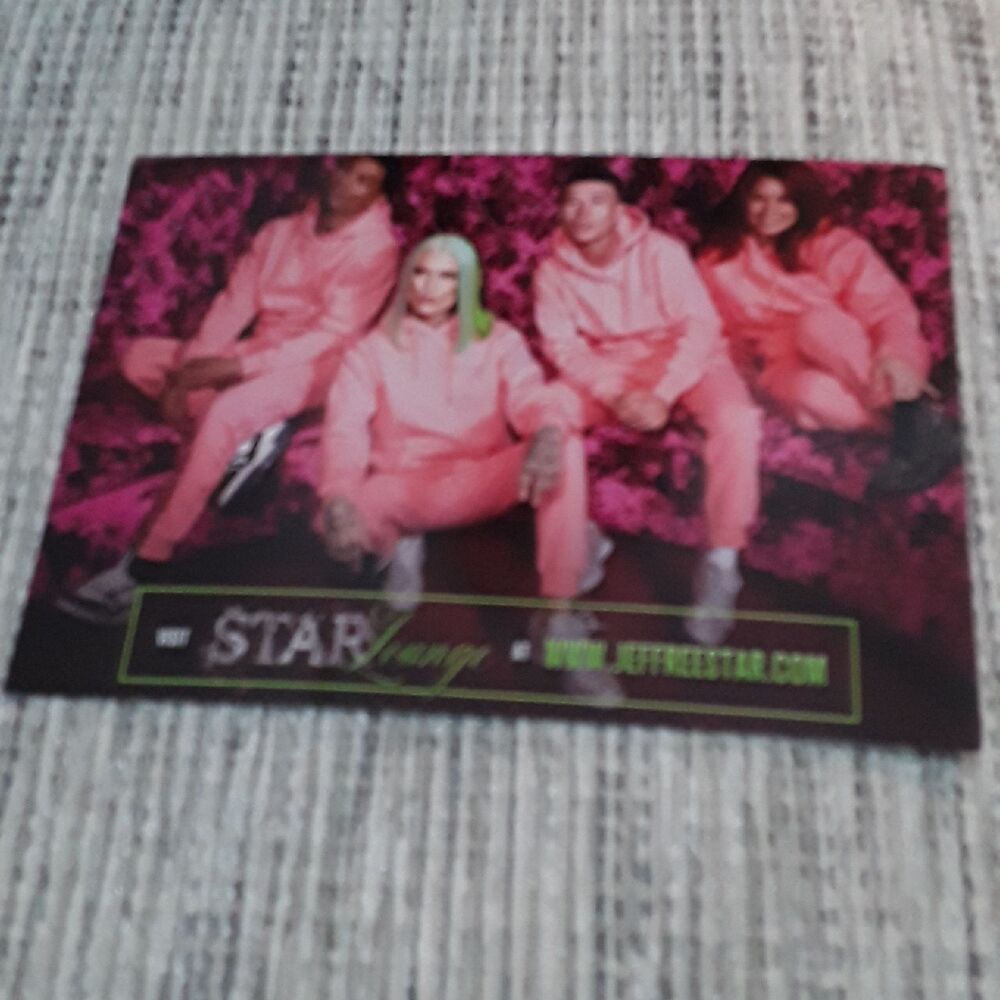 NEW Jeffree Star Star Lounge Post Card